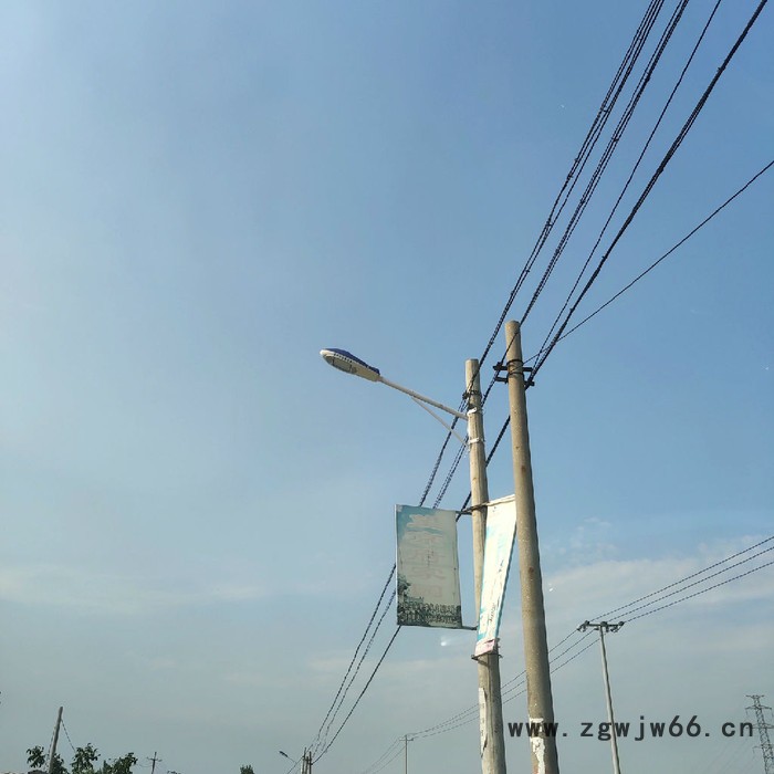 英光GG-001水泥杆抱箍路灯厂家/厂家批发6米30w挑臂路灯图7