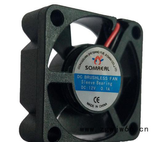 Somreal 3010BL进口520滚珠3V5V12V24V高转数直流散热风扇图2