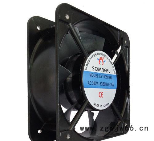 XY15051HBL七叶 双滚珠 110V220V380V 高端交流散热风扇图2