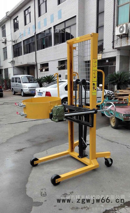 中山抱箍式油桶升高倒料叉车 适合塑料油桶 铁桶通用 可定制