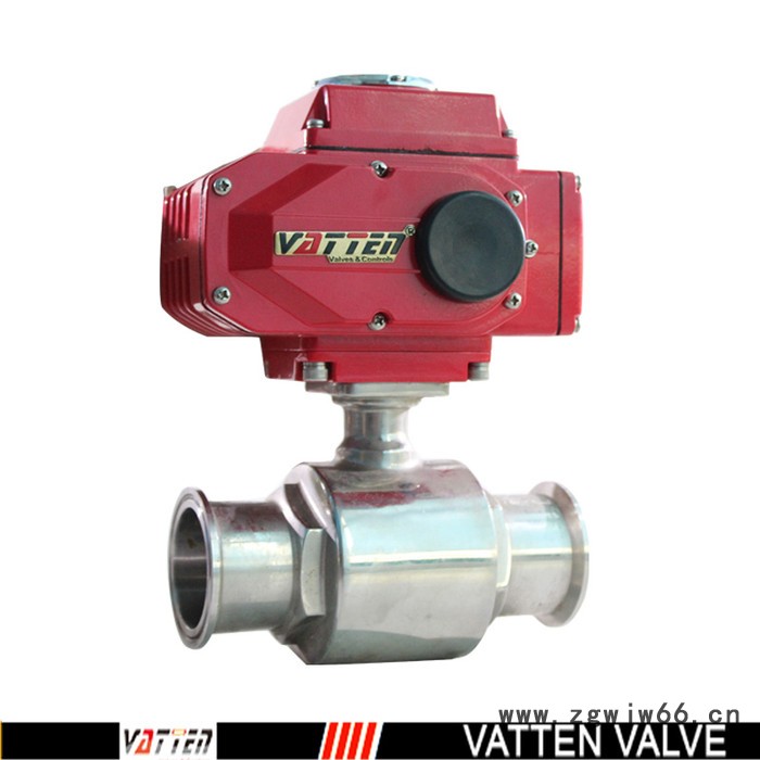 电动卫生级卡箍球阀