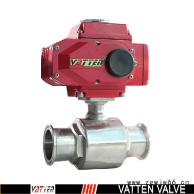 电动卫生级卡箍球阀