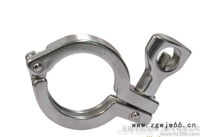 不锈钢卫生级快装卡箍/抱箍/冲压卡箍 流体设备管道组件图3