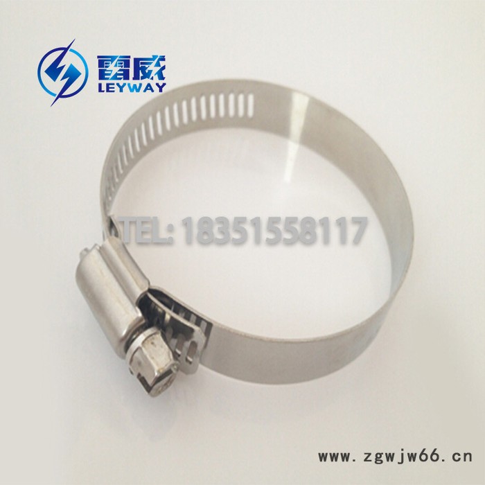304不锈钢喉箍 卡箍 管箍 美式全钢半钢喉箍 专业批发 304美式不锈钢快装卡箍定制车辆船舶柴油汽油机消防防腐防锈卡箍图3