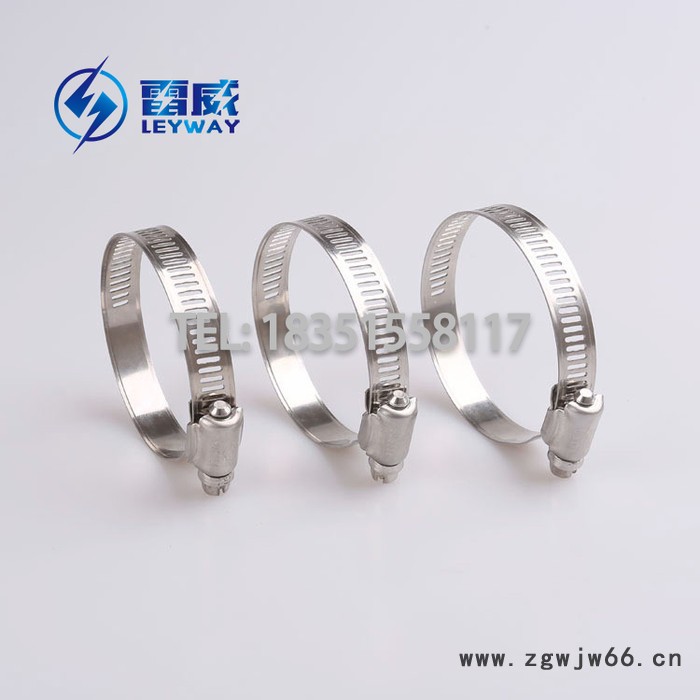 304不锈钢喉箍 卡箍 管箍 美式全钢半钢喉箍 专业批发 304美式不锈钢快装卡箍定制车辆船舶柴油汽油机消防防腐防锈卡箍图8