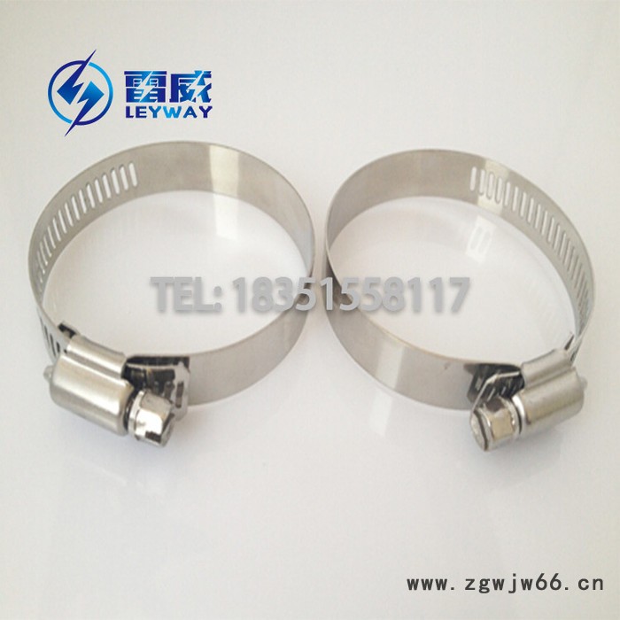 304不锈钢喉箍 卡箍 管箍 美式全钢半钢喉箍 专业批发 304美式不锈钢快装卡箍定制车辆船舶柴油汽油机消防防腐防锈卡箍图2