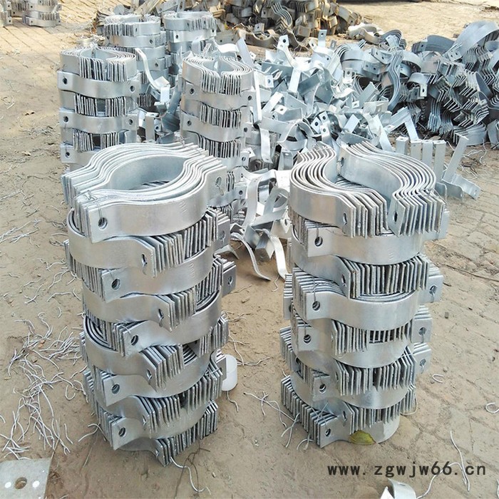 顺然U型抱箍，热镀锌电力抱箍图2