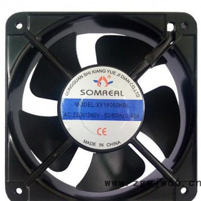 XY18060HBL大弯叶 滚珠轴承 110V220V380V 高端交流散热风扇