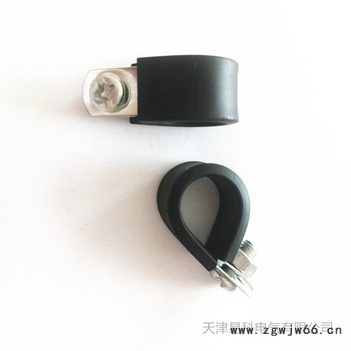 广西河池易科供应R型管夹 卡座 抱箍图7