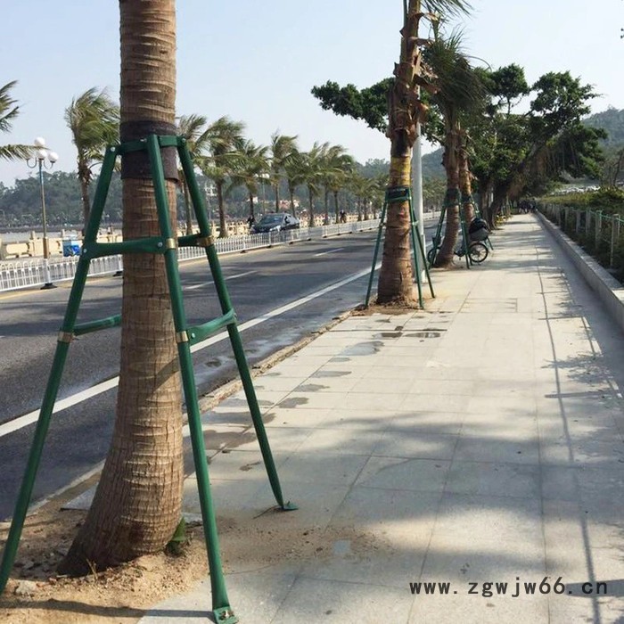 树木支撑杆园林绿化大树支撑钢管抱箍树木支撑架固定器树木支撑杆图3