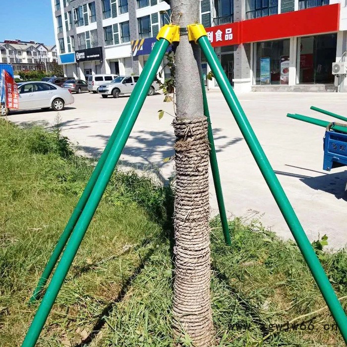 树木支撑杆园林绿化大树支撑钢管抱箍树木支撑架固定器树木支撑杆图2