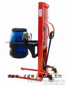 供应广东油桶倒料车 抱箍式油桶装卸叉车 适用于塑料桶图2