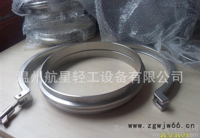 不锈钢卫生级卡箍，重型卡箍，精铸卡箍图2