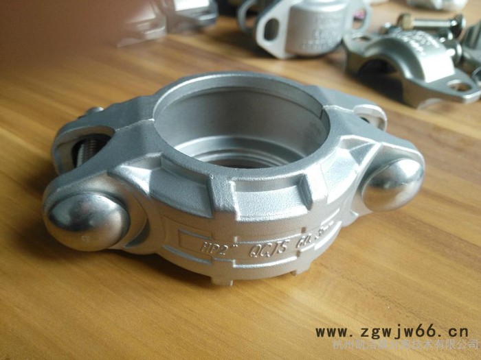 厂价直销不锈钢柔性卡箍 水处理卡箍 沟槽卡箍 拷贝林 抱箍 批发定制图3