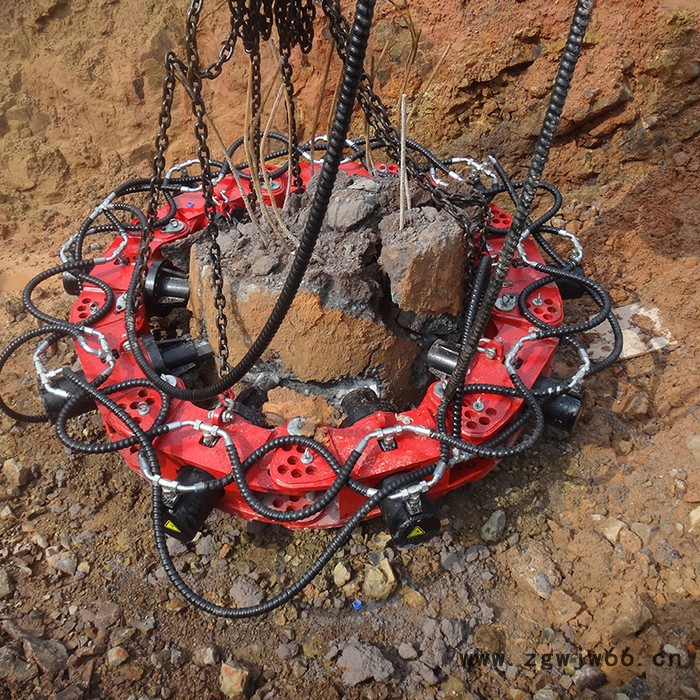 中旺SP800截桩机 抱箍截桩机 大功率电动切桩机厂家图4