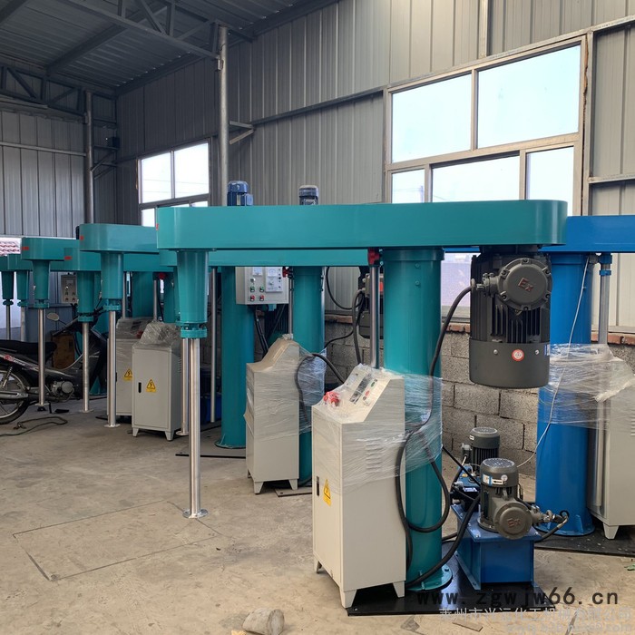 变频调速高剪切分散机 油漆搅拌机定制桶夹液压抱箍式分散机