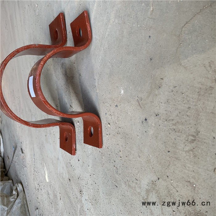 A2-10标准型2螺栓管夹 扁钢管夹抱箍 冷凝水管道用管卡图4