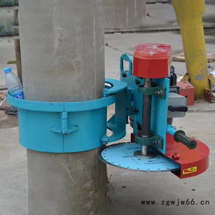 自动抱箍式切桩机 夹箍式切桩机 低价直销图4