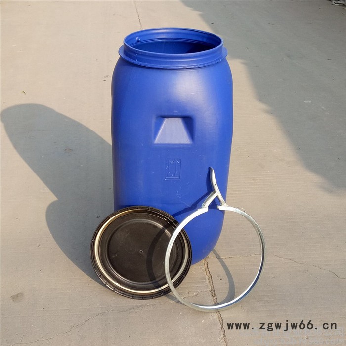 新佳塑业100升抱箍桶100L塑料桶100kg化工桶生产厂家图4