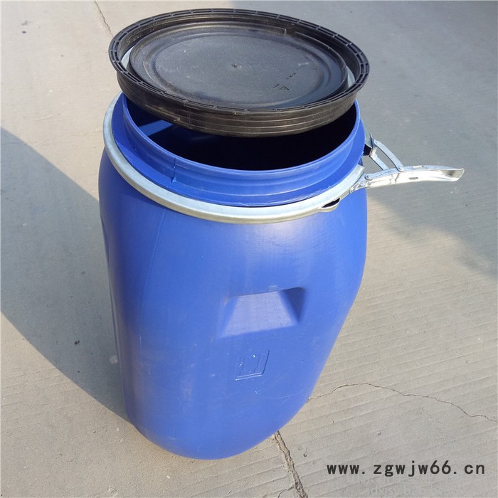 新佳塑业100升抱箍桶100L塑料桶100kg化工桶生产厂家图3