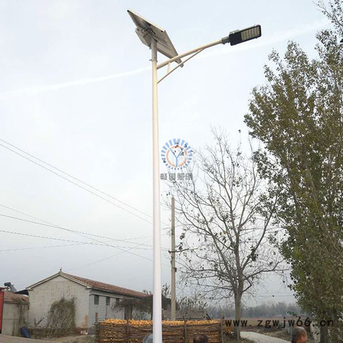 抱箍太阳能路灯 全套太阳能路灯 太阳能LED路灯 户外照明灯具图3