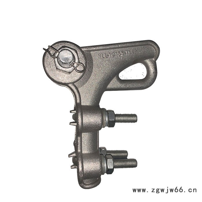 博耀电力器材厂家 耐张线夹NLD-2 电力连接金具U型挂环 直角挂板 铝合金耐张线夹热镀锌铁附件螺栓螺母U型抱箍现货供应图2