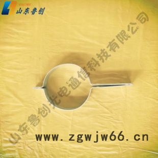 电力杆用铁附件  杆用抱箍 热镀锌扁铁紧固夹具 厂家定制异型抱箍图3