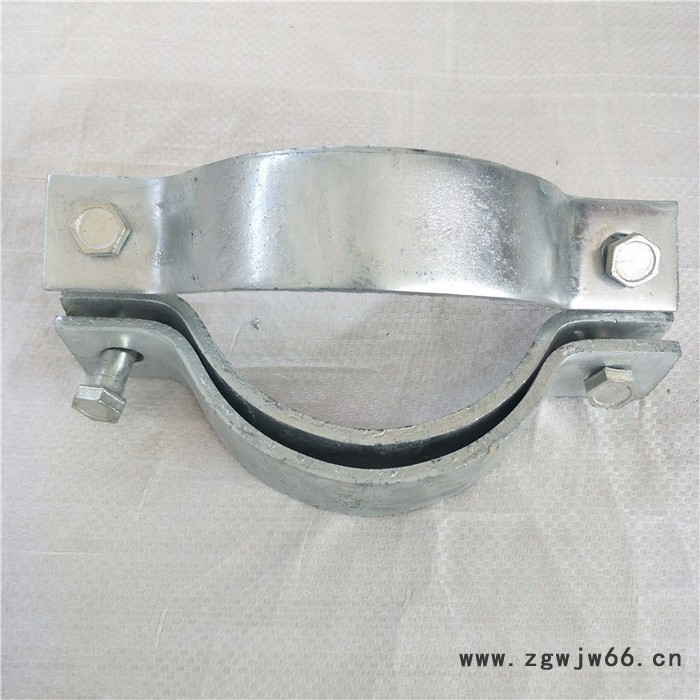 振华**单吊抱箍 镀锌双吊抱箍 热镀锌抱箍图5