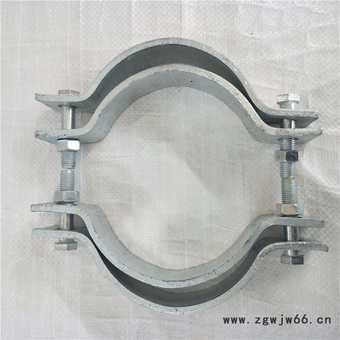 振华**单吊抱箍 镀锌双吊抱箍 热镀锌抱箍图4