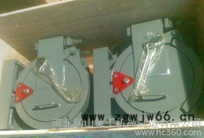 快开盲板的开启形式分插扣式与卡箍式快开盲板图2