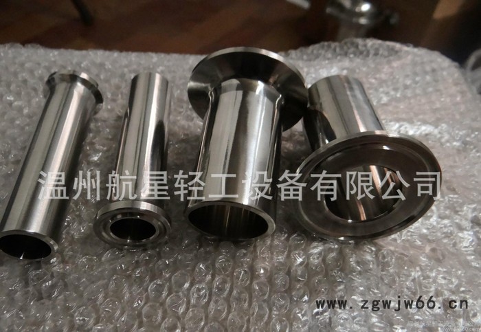 定做加长卡箍接头 非标不锈钢卡箍接头 卫生级卡箍接头 快卡端图3