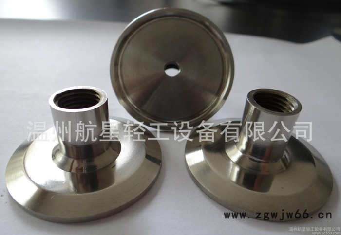 定做加长卡箍接头 非标不锈钢卡箍接头 卫生级卡箍接头 快卡端图2