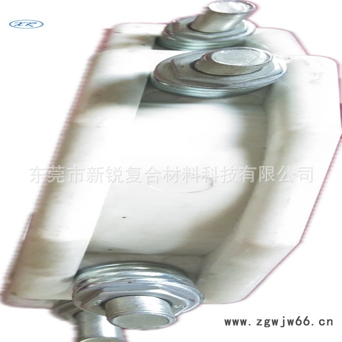 专业生产SMC电缆抱箍 复合材料品字型抱箍 电缆固定夹 三相线抱箍图2