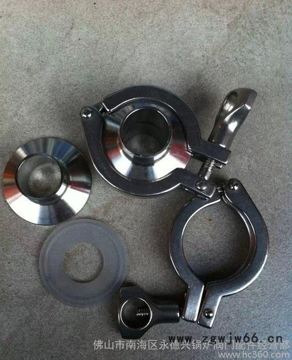 304不锈钢快装卡箍接头卫生级快装卡箍精铸卡箍管卡箍抱箍卡套图2