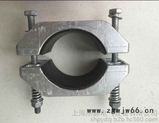 朋源JGH 铝合金单芯电缆固定夹具 单芯电缆夹具 铝合金抱箍 高压电缆夹图2
