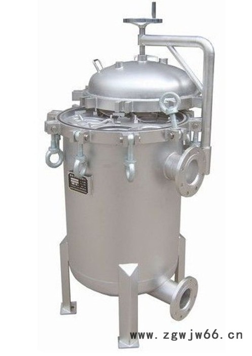 辽宁抱箍式袋式过滤器 吊环封头袋式过滤器 精密过滤器结构图图4