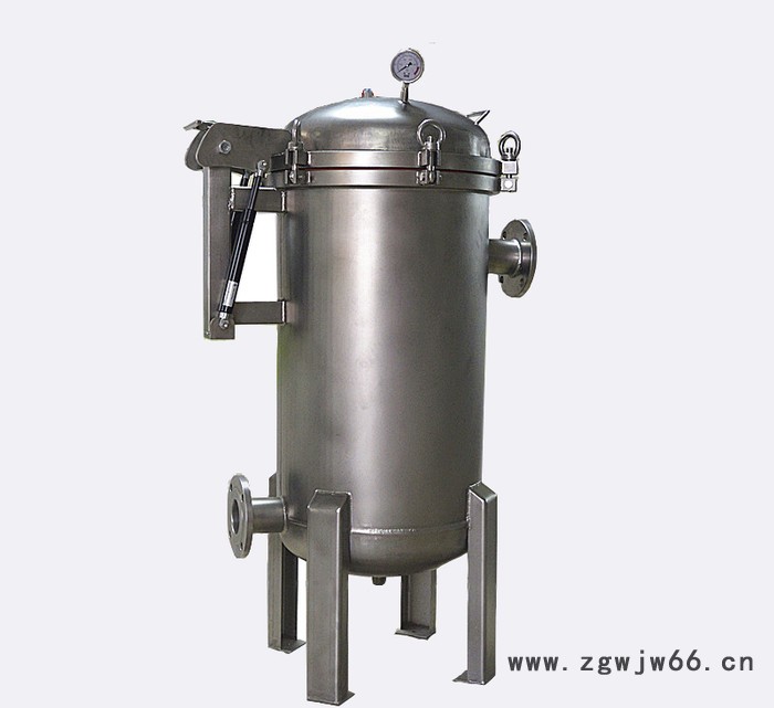 辽宁抱箍式袋式过滤器 吊环封头袋式过滤器 精密过滤器结构图图3