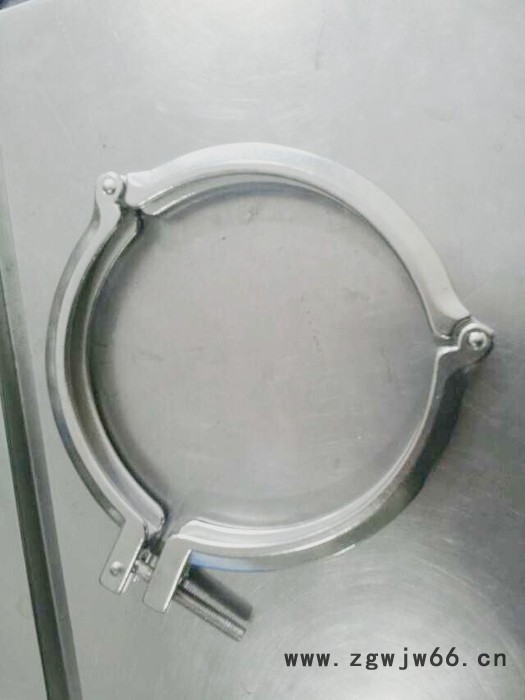 【不锈钢卡箍】φ32抱箍不锈钢304卡箍组件/卫生级卡箍/不锈钢铸造卡箍/ 中型 材质保证库存充足用途广泛厂家直接发货图3