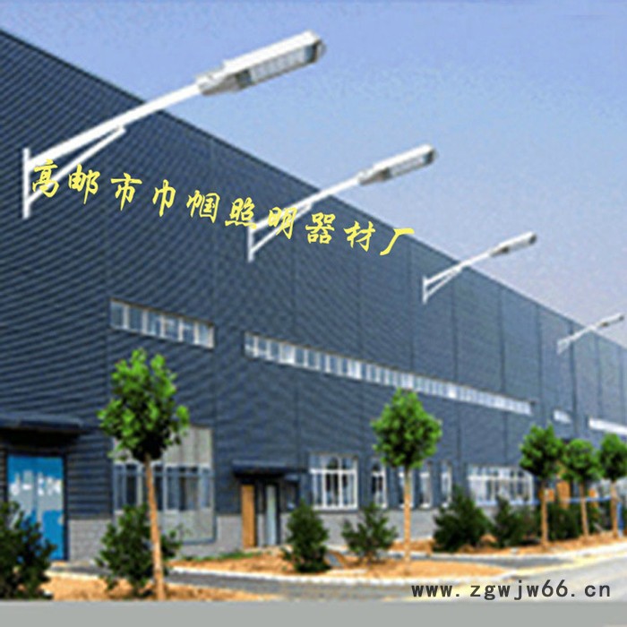 工厂供应 电线杆抱箍路灯led 40 50 60 70W挑臂U型支架拉线路灯图3