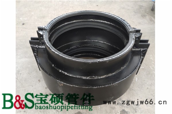 玻璃钢管用法兰哈夫节 玻璃钢管法兰堵漏器 法兰抱箍 包法兰堵漏器图7
