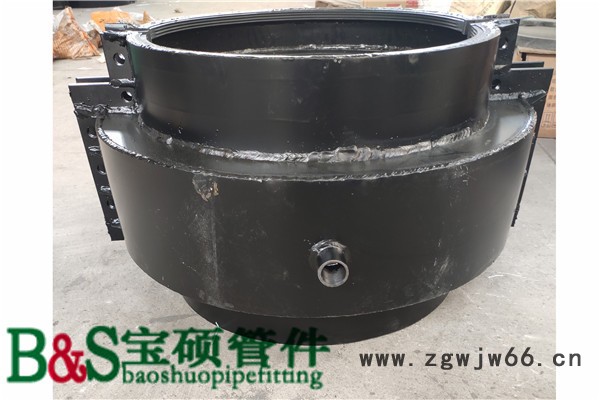 玻璃钢管用法兰哈夫节 玻璃钢管法兰堵漏器 法兰抱箍 包法兰堵漏器