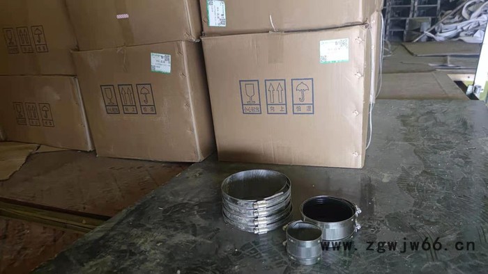 远帆  DN50  不锈钢卡箍  球墨铸铁管卡箍  铸铁管卡箍  抱箍  不锈钢卡箍厂家图4