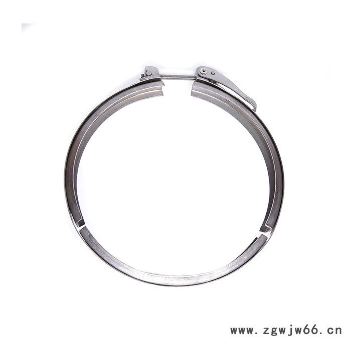 天津厂家304喉箍不锈钢喉箍卡箍抱箍管夹管箍 搬把式沟槽卡箍图2