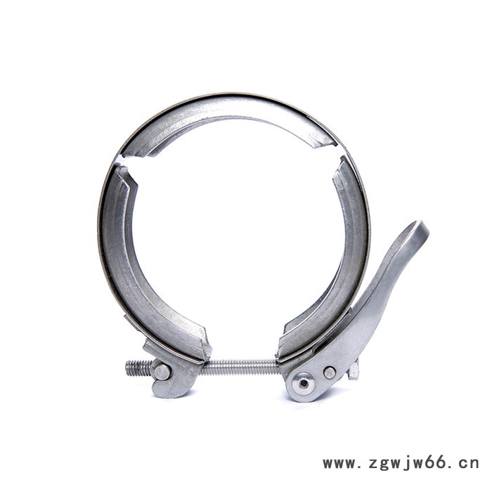 天津厂家304喉箍不锈钢喉箍卡箍抱箍管夹管箍 搬把式沟槽卡箍图5
