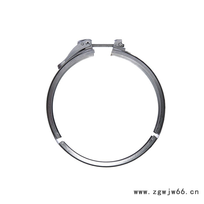 天津厂家304喉箍不锈钢喉箍卡箍抱箍管夹管箍 搬把式沟槽卡箍图3
