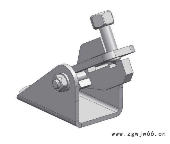 厂家现货 双立式抗震支架管卡管束 镀锌抱箍加厚管卡 管廊配件图4