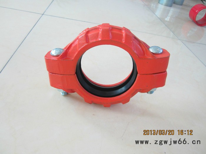 供应绪强XGQT矿用卡箍/卡兰/快速管接头图2