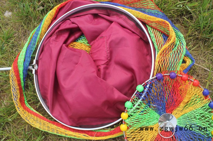 宏达渔具鱼护批发 防磨珠黑坑鱼护 手工编织抗磨鱼护不锈钢圈滚珠鱼护图6