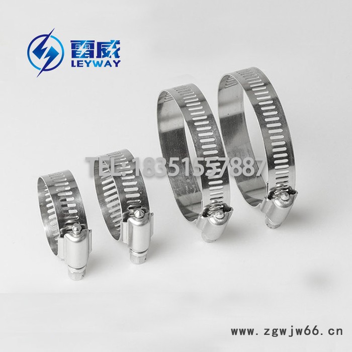 厂家货源直销卡箍抱箍 201 304 316不锈钢大小美式喉箍卡箍抱箍规格齐全 品**良 不锈钢美式喉箍图6