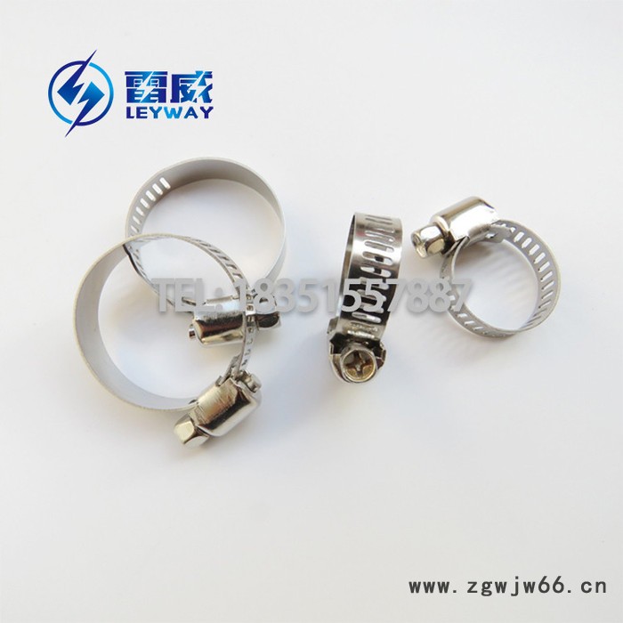 厂家货源直销卡箍抱箍 201 304 316不锈钢大小美式喉箍卡箍抱箍规格齐全 品**良 不锈钢美式喉箍图7